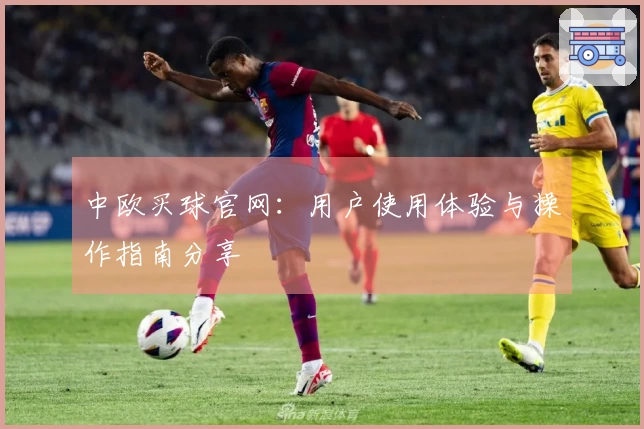 中欧买球官网：用户使用体验与操作指南分享